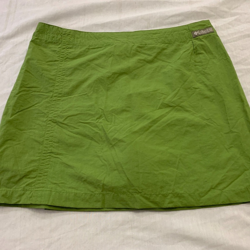Columbia Green Wrap Skirt